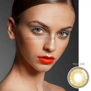 HAMI QUEEN YELLOW GREEN BROWN BIG EYES NATURAL